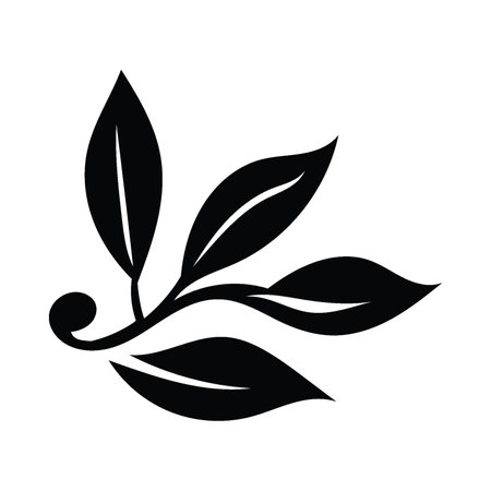 Hand drawn of leaf floral, doodle sketch leaves floral. leaf decoration, floral wreath sketch doodle. Vector Flowers and plants hand drawn illustrations.のイラスト素材