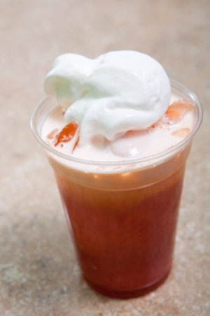 Thai iced teaの写真素材