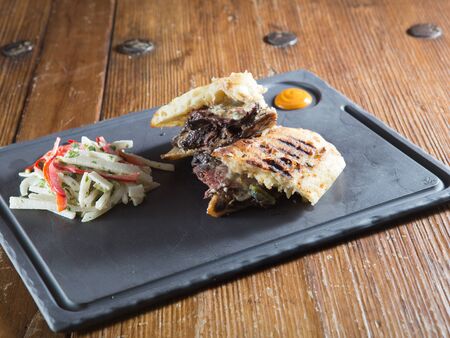 Grilled Steak Sandwich の写真素材