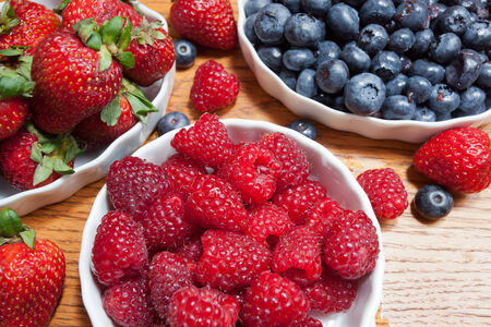 Assortment of fresh market fruit