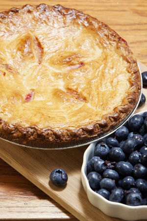 Blueberry Pieの写真素材
