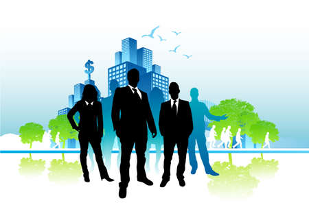 Business City Life vector.の写真素材