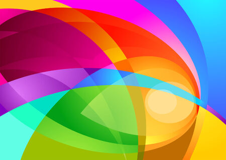 Abstract form and colour background.  illustration.のイラスト素材