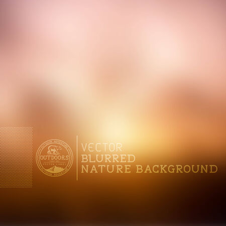 A nature landscape blurred background vector illustration.のイラスト素材