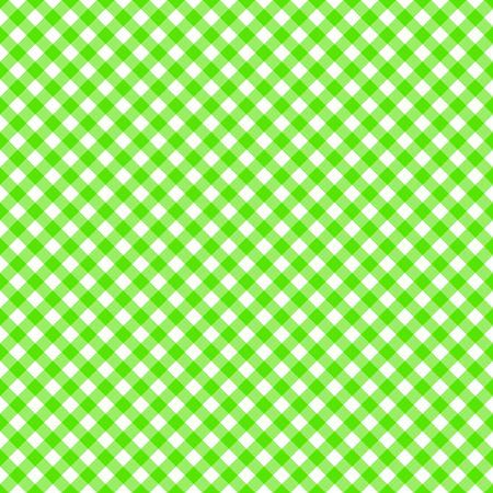 Table cloth seamless pattern greenのイラスト素材