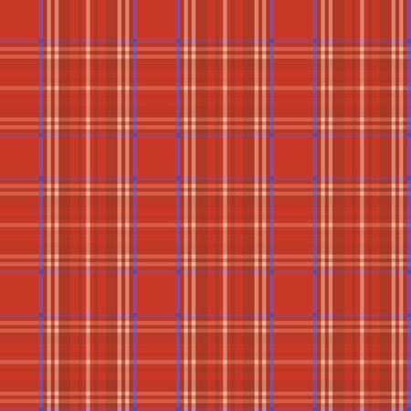 tartan fabric texture pattern seamless; vector ilustrationのイラスト素材