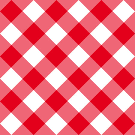 Table diagonal cloth seamless pattern red big sizeのイラスト素材