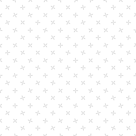 background crosses, seamless pattern, gray and white; vector illustrationのイラスト素材