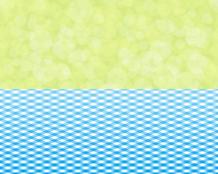 green background boken and blue tablecloth diagonal seamless, vector illustrationのイラスト素材