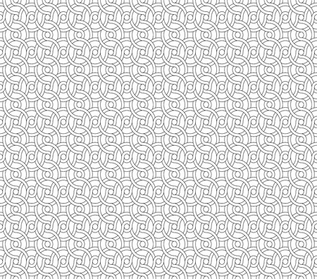curved seamless pattern background vector illustrationのイラスト素材