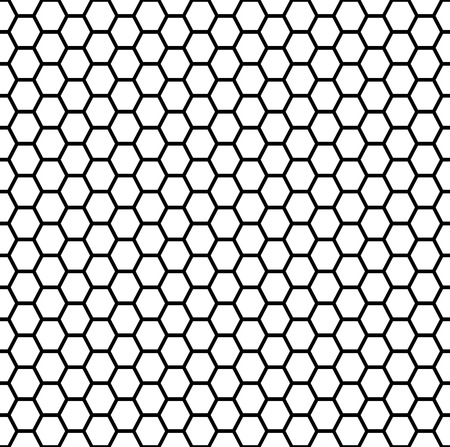 seamless honeycomb vector illustration