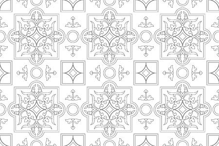 pattern seamless ornament vector illustrationのイラスト素材