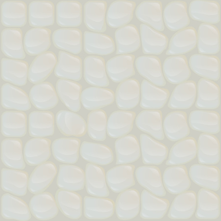 Pearl stones seamless texture. Vector illustration.のイラスト素材