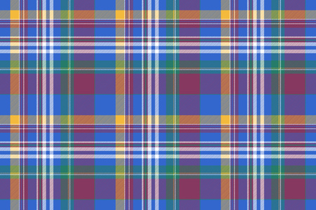 Check colored shirt tartan seamless background. Vector illustration.のイラスト素材