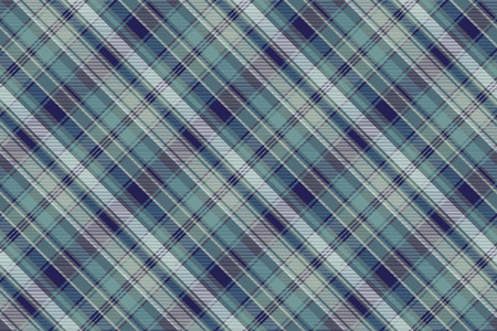 Tartan plaid seamless fabric texture. Vector illustration.のイラスト素材