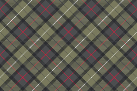 Pastel color plaid classic seamless pattern. Vector illustration.のイラスト素材