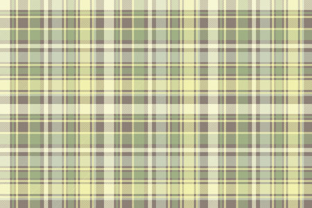 Tartan plaid fabric texture seamless pattern vector illustration.のイラスト素材