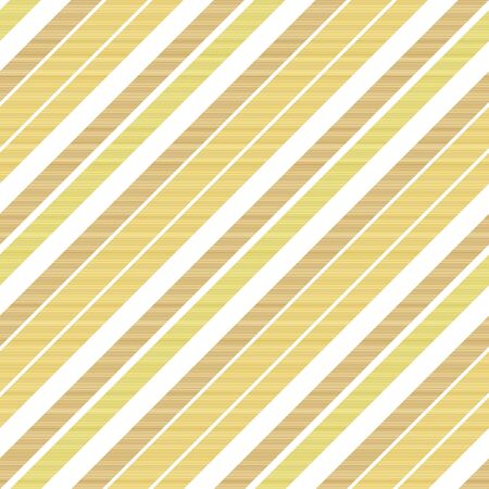 Beige striped fabric texture seamless pattern. Vector illustration.のイラスト素材