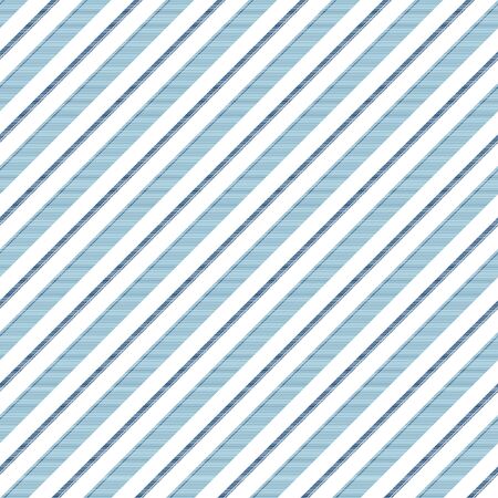 Blue striped classic texture seamless pattern. Vector illustration.のイラスト素材