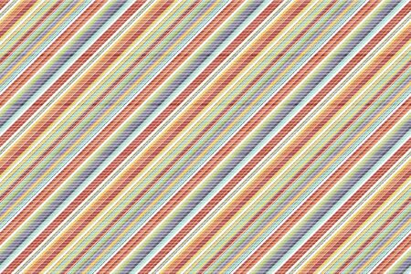 Multicolor abstract striped seamless pattern. Vector illustration.のイラスト素材