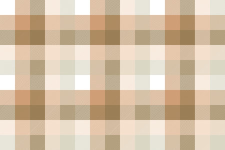 Plaid diagonal fabric texture seamless pattern. Vector illustration.