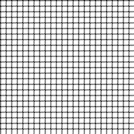 Mesh ornament white seamless pattern. Vector illustration.のイラスト素材