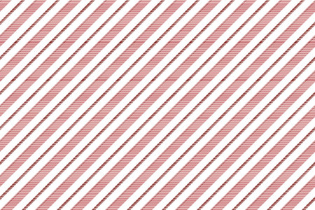 Red white striped texture seamless pattern. Vector illustration.