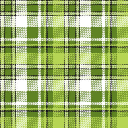 Green fabric abstract modern seamless pattern. Vector illustration.のイラスト素材