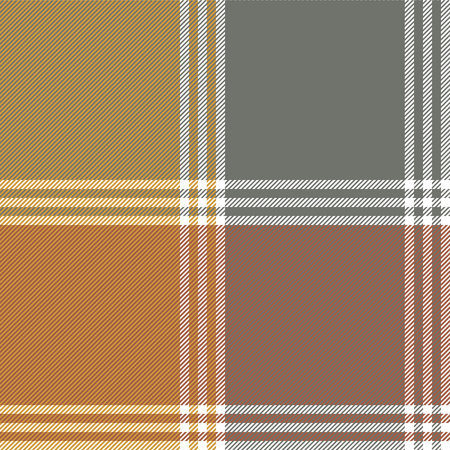 Retro fabric texture check seamless pattern. Vector illustration.のイラスト素材