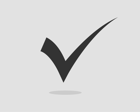 Check mark icon vector symbol design element.のイラスト素材