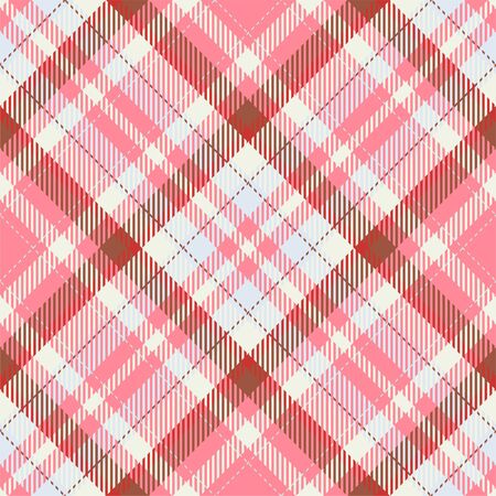 Tartan scotland seamless plaid pattern vector. Retro background fabric. Vintage check color square geometric texture for textile print, wrapping paper, gift card, wallpaper flat design.のイラスト素材