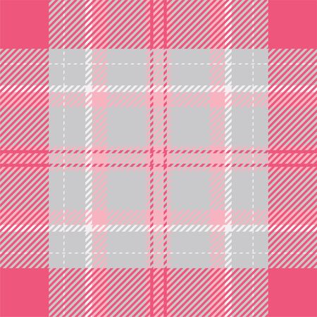 Tartan scotland seamless plaid pattern vector. Retro background fabric. Vintage check color square geometric texture for textile print, wrapping paper, gift card, wallpaper flat design.のイラスト素材