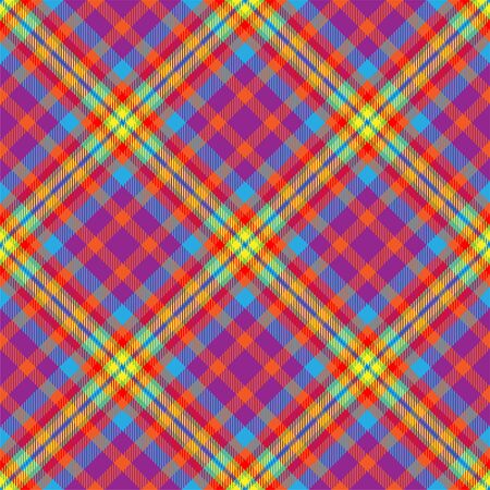 Tartan scotland seamless plaid pattern vector. Retro background fabric. Vintage check color square geometric texture for textile print, wrapping paper, gift card, wallpaper flat design.のイラスト素材