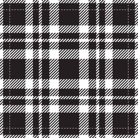 Tartan scotland seamless plaid pattern vector. Retro background fabric. Vintage check color square geometric texture for textile print, wrapping paper, gift card, wallpaper flat design.のイラスト素材