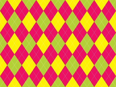 Argyle pattern seamless. Fabric texture background. Classic argill vector ornament.