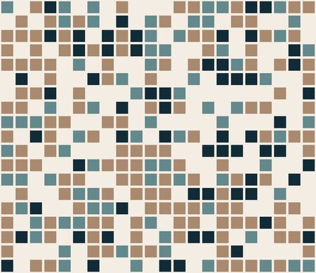 Color mosaic. Colorful background. Abstract seamless pattern. Vector illustration.のイラスト素材