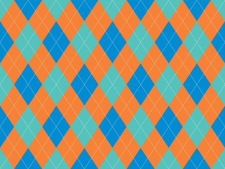 Argyle pattern seamless. Fabric texture background. Classic argill vector ornament.