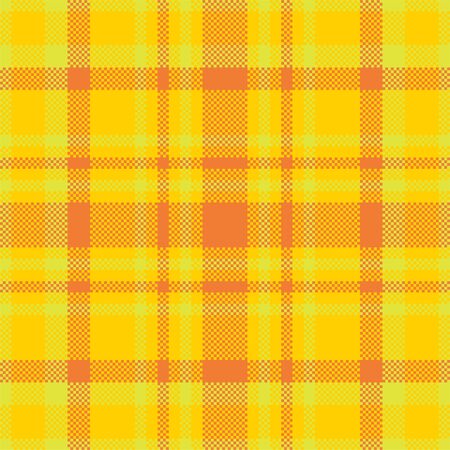 Tartan plaid pattern seamless. Print fabric texture. Check vector background.のイラスト素材