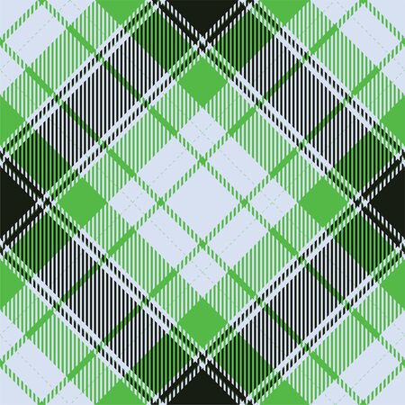 Tartan scotland seamless plaid pattern. Retro background fabric. Vintage check color square geometric texture for textile print, wrapping paper, gift card, wallpaper flat design.のイラスト素材