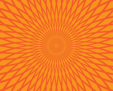 Abstract background. Pattern of color rays and ornament. Vector backdrop templaye.のイラスト素材