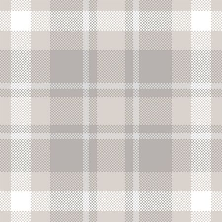 Pixel background vector design. Modern seamless pattern plaid. Square texture fabric. Tartan scottish textile. Beauty color madras ornament.のイラスト素材