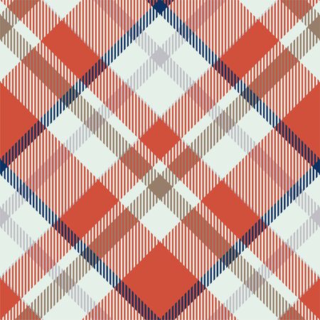 Tartan scotland seamless plaid pattern vector. Retro background fabric. Vintage check color square geometric texture for textile print, wrapping paper, gift card, wallpaper flat design.のイラスト素材