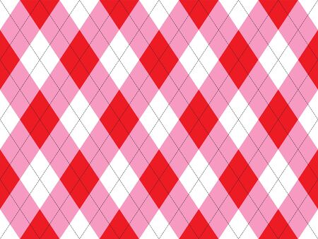 Argyle pattern seamless. Fabric texture background. Classic argill vector ornament.のイラスト素材