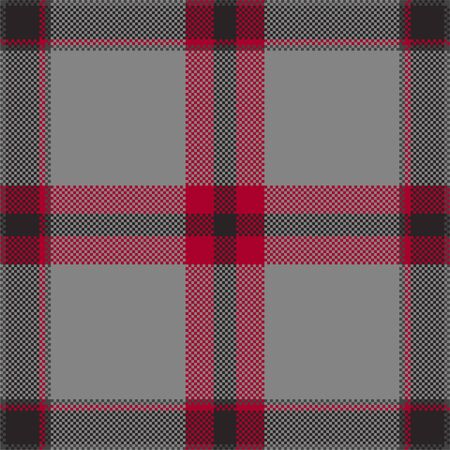 Pixel background vector design. Modern seamless pattern plaid. Square texture fabric. Tartan scottish textile. Beauty color madras ornament.のイラスト素材