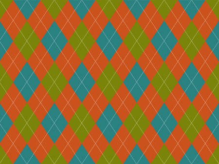 Argyle pattern seamless. Fabric texture background. Classic argill vector ornament.