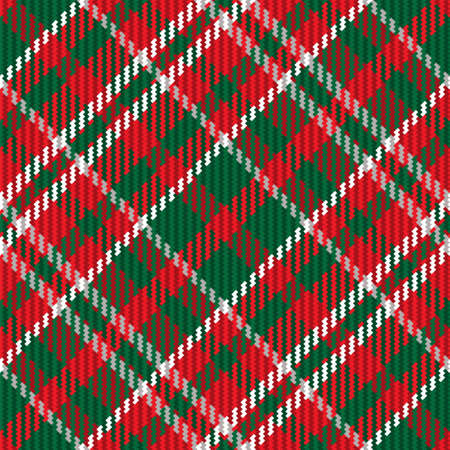Plaid pattern seamless. Check fabric texture. Stripe square background. Vector textile design tartan.のイラスト素材