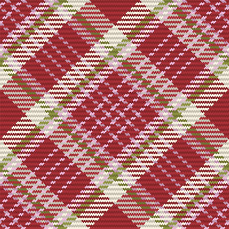 Seamless pattern of scottish tartan plaid. Repeatable background with check fabric texture. Flat...