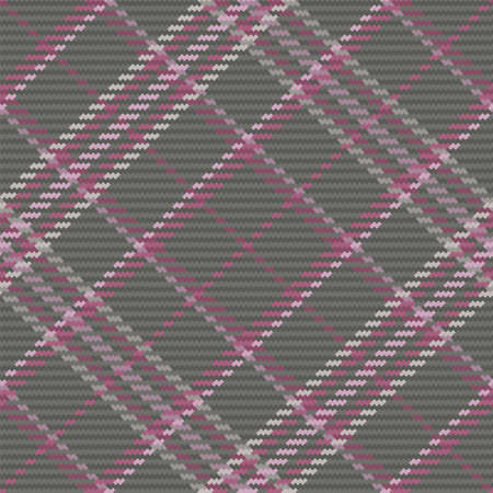 Seamless pattern of scottish tartan plaid. Repeatable background with check fabric texture. Flat vector backdrop of striped textile print.のイラスト素材