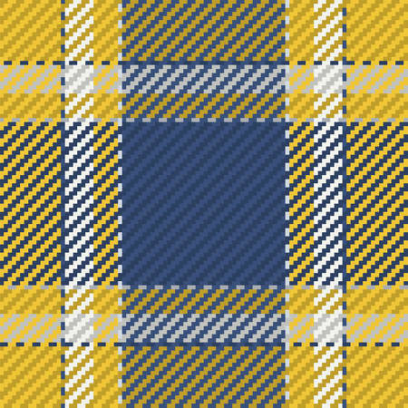 Seamless pattern of scottish tartan plaid. Repeatable background with check fabric texture. Flat vector backdrop of striped textile print.のイラスト素材