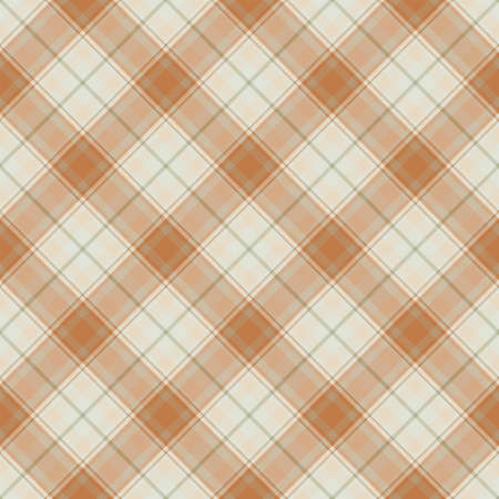 Check plaid seamless pattern. Vector background of textile ornament. Flat fabric design. Tartan.のイラスト素材